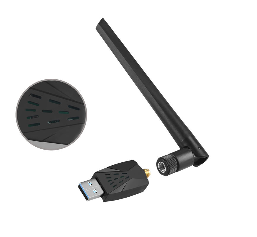 5GHZ/866Mbps Usb Wifi Adapter With External Antenna Connector