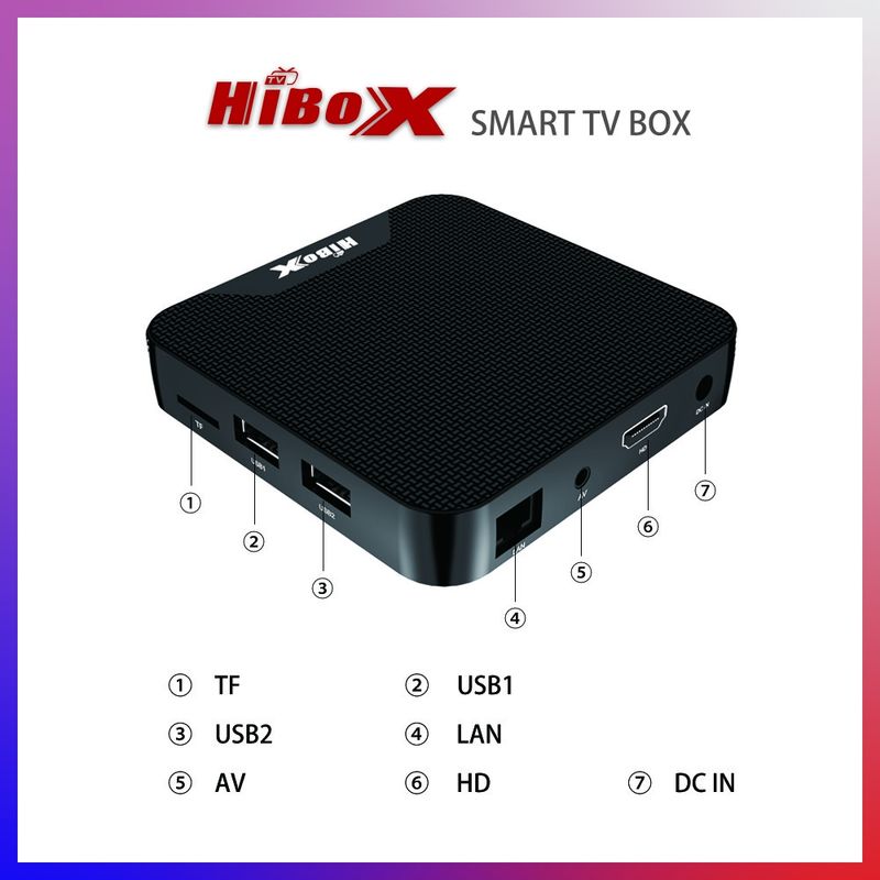 4K HD OTT Android TV Box Allwinner H313 Android 10.0 TV Box
