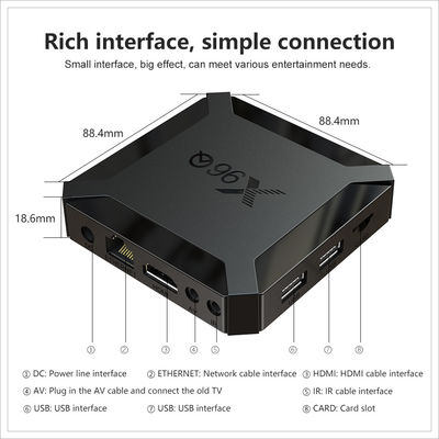 4k IPTV Smart Box personalizado Allwinner H313 Android 10 TV Box