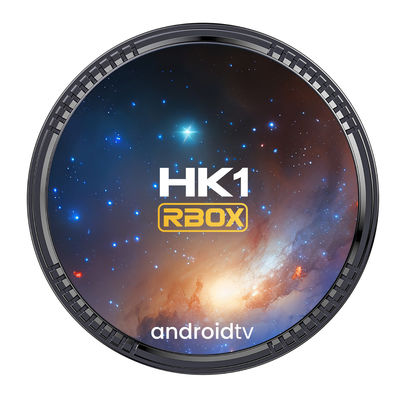 Controle remoto por voz IPTV Configuração de caixa Amlogic S905W2 ATV Android HK1 RBox W2T