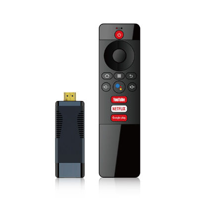 Controle remoto por voz Android Stick 4k Smart Stick para IPTV Box