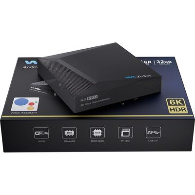 WE2U Sat K3 Pro IPTV Box Android Enjoy Sports OEM Sem Taxa Mensal